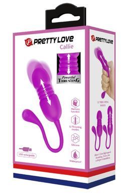 Виброяйцо с возвратно-поступательным движением Pretty Love - Callie, BI-014892