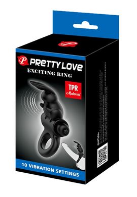 Эрекционное вибро кольцо Pretty Love - EXCITING RING, BI-210245