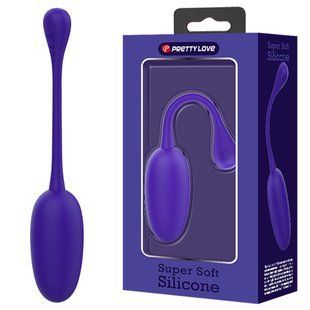 Перезаряжаемое виброяйцо Pretty Love - Knucker Purple, BI-014786-3