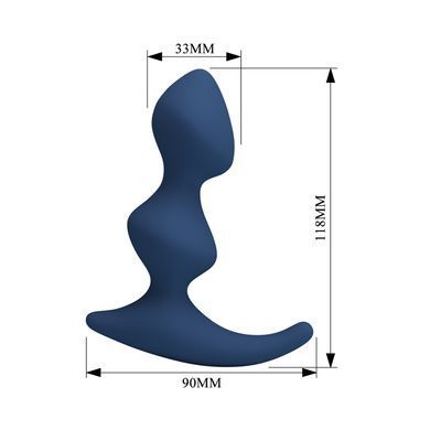 Массажер простаты MR.PLAY - David Silicone Prostate Massager, BI-040241-MR