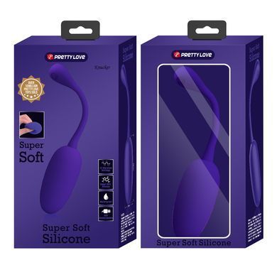 Віброяйце, що перезаряджається Pretty Love - Knucker Purple, BI-014786-3