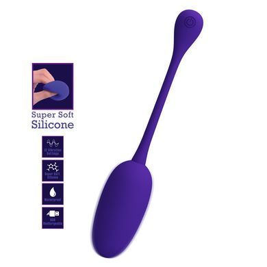 Віброяйце, що перезаряджається Pretty Love - Knucker Purple, BI-014786-3