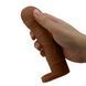 Подовжуюча насадка презерватив Pretty Love - Bunion 1" Brown, BI-026253-1