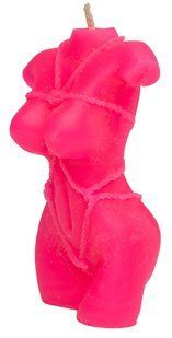 Свічка LOVE FLAME - Shibari II Pink Fluor, CPS13-PINK