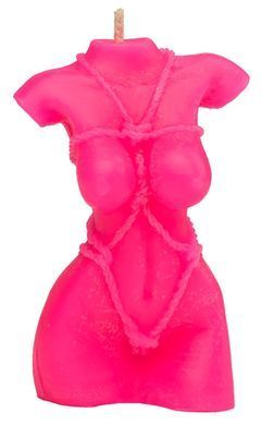 Свічка LOVE FLAME - Shibari II Pink Fluor, CPS13-PINK