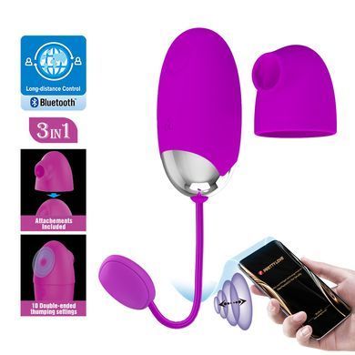 Віброяйце кероване смартфоном Pretty Love - KAILA Mobile APP, BI-300079HP