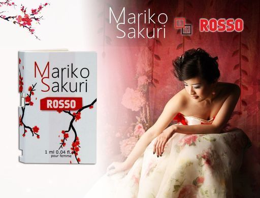 Духи з феромонами для жінок Mariko SAKURI ROSSO, 1 ml