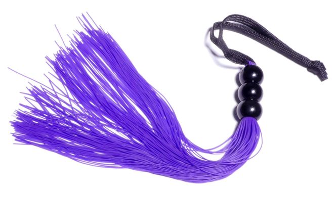 Силиконовый флогер ( длина 26 см ) Fetish Boss Series - Silicone Whip Purple 10", BS6100039