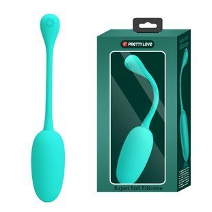 Перезаряжаемое виброяйцо Pretty Love - Knucker Green, BI-014786-4