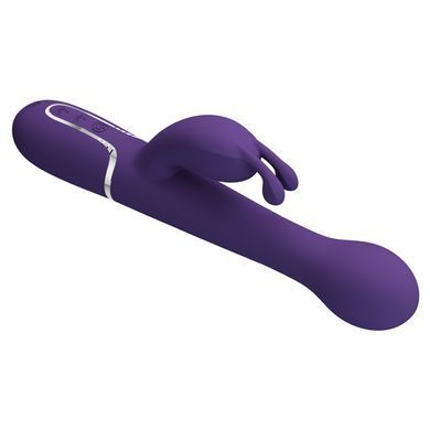 Вібромасажер із поступальним рухом серії Pretty Love - Dejon Dark Purple, BW-500014-2