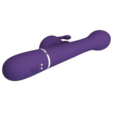 Вібромасажер із поступальним рухом серії Pretty Love - Dejon Dark Purple, BW-500014-2