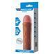 Подовжуюча насадка презерватив Pretty Love - Chane 2" Brown, BI-026254-1