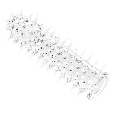 Стимулююча насадка Meleon - Screaming Thorn Wolf Braces CRISTAL, PS-26