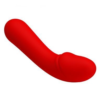 Вібромасажер для стимуляції точки G Pretty Love - Cetus Red, BI-014723-2