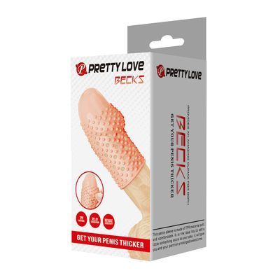 Насадка стимулююча Pretty Love - Becks Skin, BI-026290