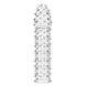 Стимулююча насадка Meleon - Screaming Thorn Wolf Braces CRISTAL, PS-26