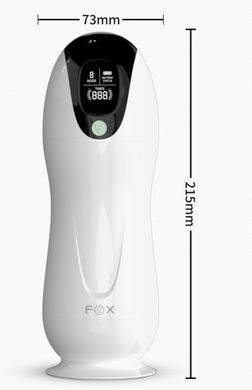 Автоматичний інтерактивний мастурбатор FOX - Vibration 8 Vibration modes + Interactive function, BS6300063
