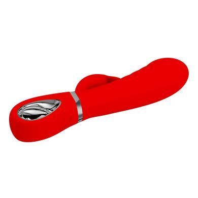 Ребристый вибратор Pretty Love - Prescott Red, BI-014635-2