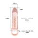 Насадка-презерватив з вібрацією "Men extension" BI-026210A