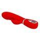 Ребристый вибратор Pretty Love - Prescott Red, BI-014635-2