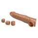 Удлиняющая насадка Pretty Love - Silas Penis Sleeve Brown, BI-026279-1