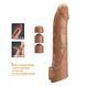 Удлиняющая насадка Pretty Love - Silas Penis Sleeve Brown, BI-026279-1