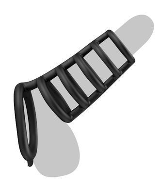 Стимулирующая ажурная насадка Pretty Love Penis Ring Rodrigo, BI-210225