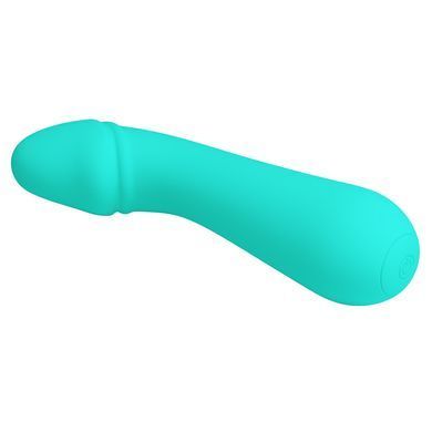 Вібромасажер для стимуляції точки G Pretty Love - Cetus Green, BI-014723-4