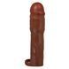 Удлиняющая насадка презерватив Pretty Love - Gerd 3" Brown, BI-026258-1