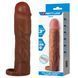 Удлиняющая насадка презерватив Pretty Love - Gerd 3" Brown, BI-026258-1