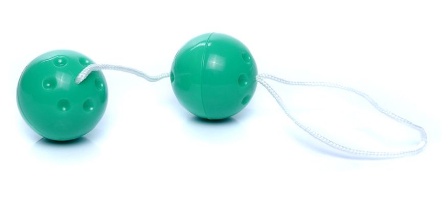 Вагинальные шарики Duo balls Green, BS6700025