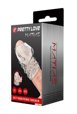Насадка стимулирующая Pretty Love - Matias Clear, BI-026248-1