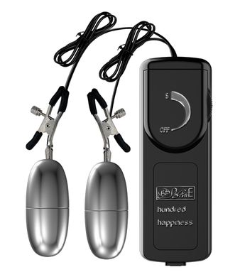 Вібростимулятор для грудей Nipple Clamps, BI-010060