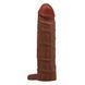 Удлиняющая насадка презерватив Pretty Love - Kaile 1" Brown, BI-026264-1