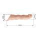 Удлиняющая насадка Pretty Love - Extension Penis Sleeve with Modular Length Blocks, BI-026280