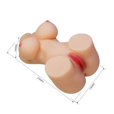 Мастурбатор вагина и анус Crazy Bull - Hetty Vagina & Anal Masturbator, BM-009258N