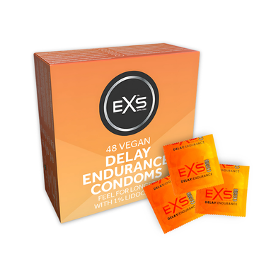 Презервативи з пролонгуючим ефектом EXS - Delay Endurance, №1