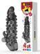Подовжуюча насадка з вібростимуляцією Meleon - Explosive Beads Steel Cannon Wolf Tooth Set Z1, ZPS-119