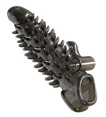 Удлиняющая насадка с вибростимуляцией Meleon - Dragon Tooth Steel Cannon Wolf Tooth Set Z1, ZPS-121