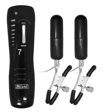 Вібростимулятор для грудей BAILE - Vibrating Nipple Clamps, BI-036020