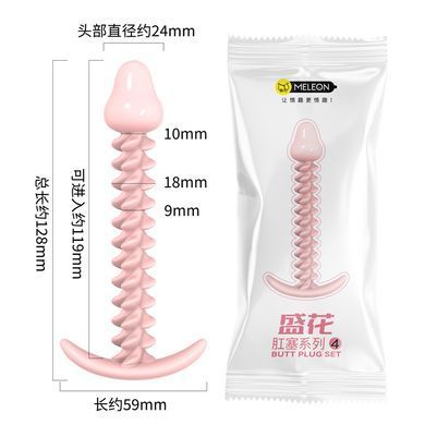 Анальная пробка Meleon - Full Bloom Butt Plug, AP-03
