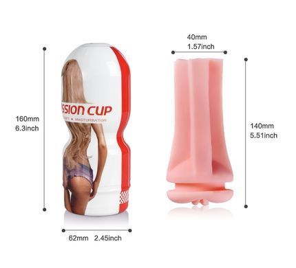 Вагина-мастурбатор CANWIN Passion Cup - Vagina, CAN-M211-3