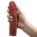 Подовжуюча насадка презерватив Pretty Love - Stevenson 8.1" Brown, BI-026268-1