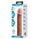 Подовжуюча насадка презерватив Pretty Love - Stevenson 8.1" Brown, BI-026268-1