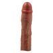 Подовжуюча насадка презерватив Pretty Love - Stevenson 8.1" Brown, BI-026268-1