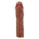 Подовжуюча насадка презерватив Pretty Love - Stevenson 8.1" Brown, BI-026268-1