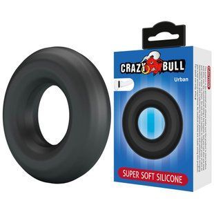 Эрекционное кольцо Crazy Bull  - Urban super soft silicone, BI-210253