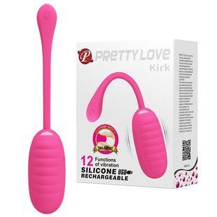 Виброяйцо серии Pretty Love - Kirk EGG Pink, BI-014654-1