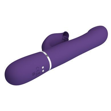 Вібромасажер із поступальним рухом серії Pretty Love - Falin Twinkled Tenderness Dark Purple 7 vibration functions 4 rolling functions, BW-500012-2
