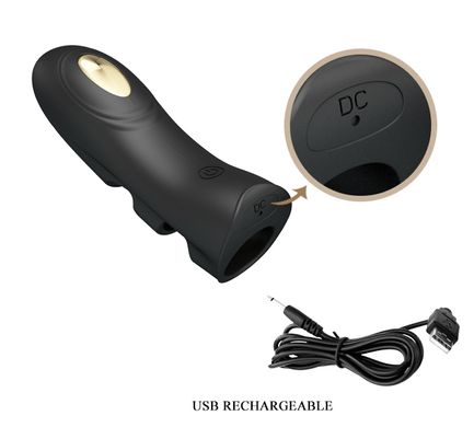 Кліторальний стимулятор на палець Pretty Love - PEGASUS Fingering Electric Vibrator, BI-014784